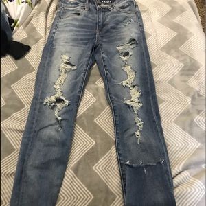 American Eagle Distressed Jeans.